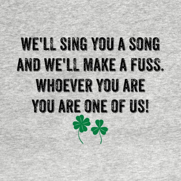 If You're Irish Come Into The Parlor Song Lyric by reillysgal